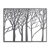 Modern Metal Nature Wall Decor Black - Olivia & May: Vertical Framed ...