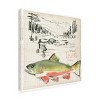 "Trout Journal II" Outdoor Canvas - image 2 of 4