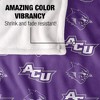 Abilene Christian University Logo Pattern Silky Touch Blanket White 50x60 - 4 of 4