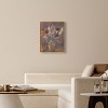 Art Remedy Clay vase with tulips and other flowers Classical vintage floral vase wall art Framed - 2 of 4