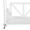PAGED Porch Swing Modern Twin Size Outdoor Swing with 4 Hanging Ropes for Poolside, Garden, Backyard - 3 of 4