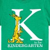 Boys' - Dr. Seuss - K Is For Kindergarten Kangaroo Short Sleeve Graphic T-Shirt - 2 of 4