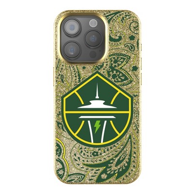 Keyscaper WNBA Paisley Bling Cell Phone Case for iPhone 16 Plus