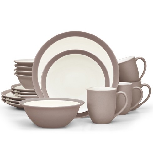 Noritake Colorwave Clay 16-piece Curve Dinnerware Set, Service For 4 ...