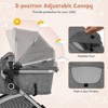 Infans 2 in 1 Convertible Baby Stroller High Landscape Infant Stroller Grey - 2 of 4