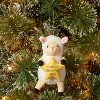 Fabric Sheep with 'Godchild Blessing 2022' Star Christmas Tree Ornament - Wondershop™ - image 2 of 3