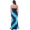 Riviera Sun Womens Maxi Dress  Smocked Adjustable Strap Long Sundress  Summer Dresses - 3 of 3