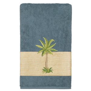 Linum Home Textiles 100% Turkish Cotton COLTON Embellished Towel Set - 1 of 2