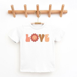 The Juniper Shop Love Daisy Toddler Short Sleeve Tee - 1 of 2