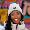 Dalix Butterfly Embroidered Beanie Insect Warm Winter Knit Hat for Women - 4 of 4
