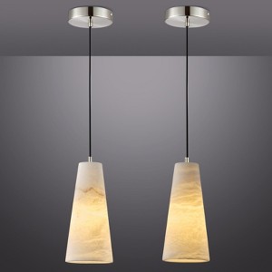 Juritza 2 - Light Cone Pendant Alabaster - 1 of 4