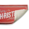 Stupell Industries Red Vintage Merry Christmas Printed Plush Bath Mat And Bath Rug, Design By Chad Barrett, 18"X30" - 2 of 4