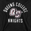 Queens College Official Knights Logo Adult Pull-Over Hoodie - 2 of 4