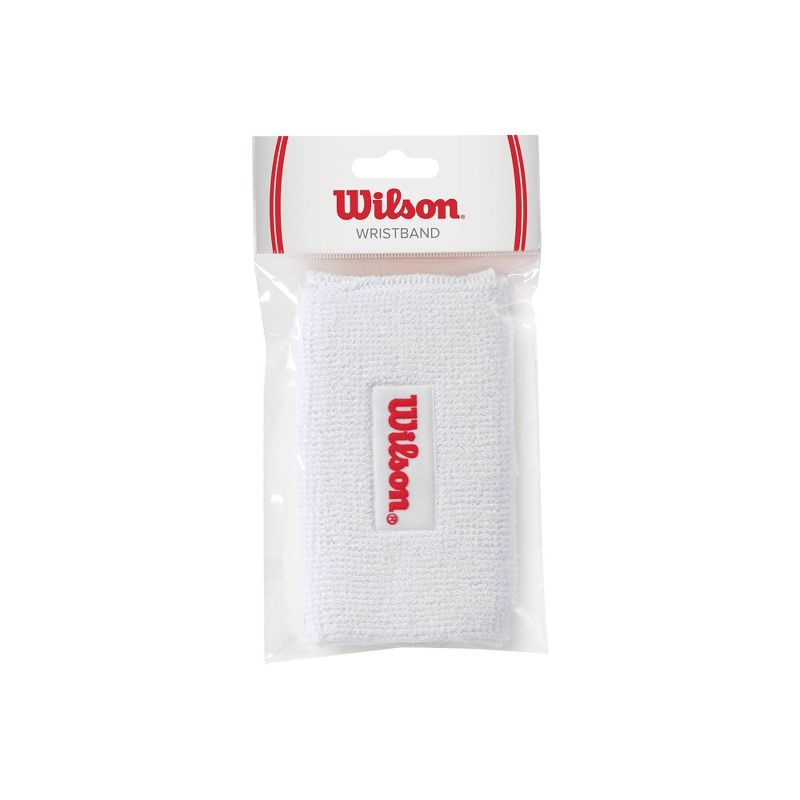 Wilson Wristbands - White, 1 of 2