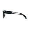 Dolce & Gabbana DG 6185 25256G Unisex Square Sunglasses Matte Black 55mm - 3 of 3