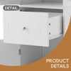 Slim Tall Bathroom Storage Cabinet with Adjustable Shelf, Drawer and 2 Doors, Freestanding Linen Tower - Leovsnove - 4 of 4