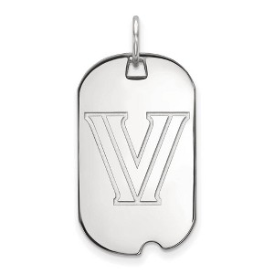 Black Bow Jewelry 14k White Gold Villanova Wildcats NCAA Pendant - 1 of 3
