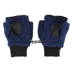 Polar Wear Kid's 2-4 Winter Fleece Convertible Fingerless Glove to Mitten - 1 of 3