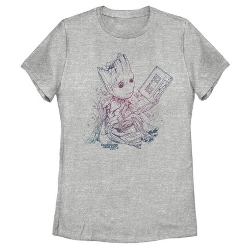 Guardians Of The Galaxy I Am Groot Baby Groot Funny Women's T-Shirt Tee