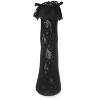 Memoi Women's Allover Lace Ruffle Cuff Crew Socks - 2 of 3