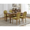 Ridstar 2 Piece Dining Chairs, Armless Chair For Dining Room-Green - 4 of 4