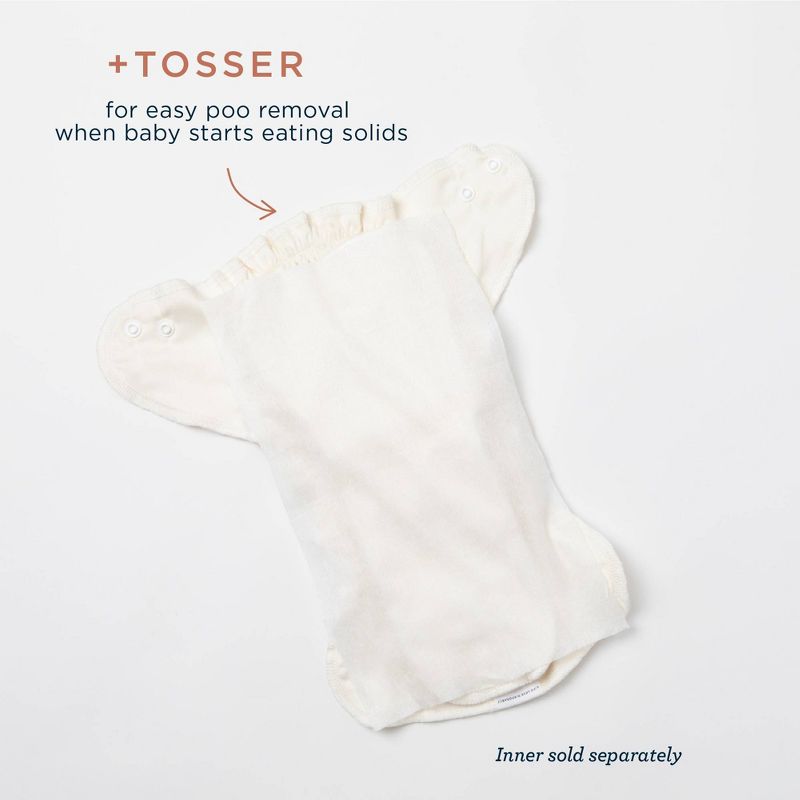 Esembly Tossers Cloth Diaper Disposable Liners - 100ct, 3 of 6