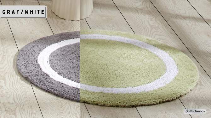 Hotel Collection Bath Rug - Better Trends, 2 of 7, play video