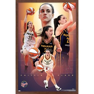 Trends International WNBA Indiana Fever - Caitlin Clark 25 Framed Wall Poster Prints - 1 of 4