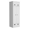 Depot E-Shop Tifton Armoire  70.47" H, with Hinged Drawer, 2-Doors, and 1-Drawer - 2 of 4