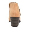 Journee Collection Women's Tessa Inside Zip Stacked Heel Booties - 3 of 4