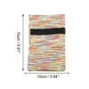 Unique Bargains Universal ArmBand Case Cell Phone Holder Black Purple Multicolor 5.91''x3.94'' 3 Pcs - 4 of 4