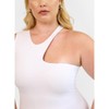 Rebdolls Women's Gauri Asymmetrical Bodycon Midi Dress - 3 of 4