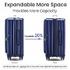 TOBILI Luggage Sets 3 Piece(20/24/28), Expandable Carry On Luggage ,Hard Shell and Lightweight Suitcase with Front Pocket and Spinner Wheels - 4 of 4