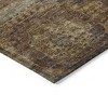 HomeRoots 3' X 5' Rust And Beige Medallion Washable Indoor Outdoor Area Rug - 4 of 4
