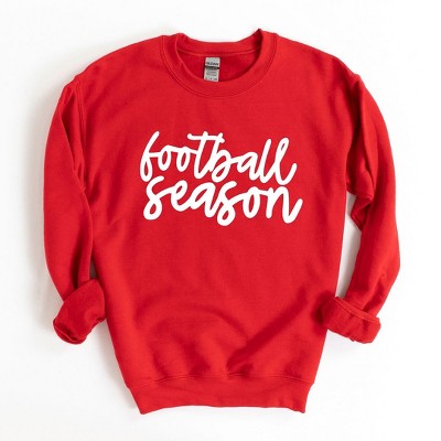 Simply Sage Market Women's Graphic Sweatshirt Football Season Cursive