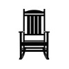 WestinTrends  2-Piece Classic Porch Rocking Chair With Side Table Set - 4 of 4