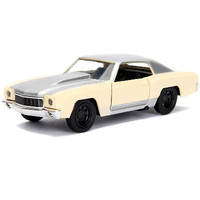 Chevrolet Monte Carlo Cream with Silver Hood & Top "The Fast and the Furious: Tokyo Drift" (2006) 1/32 Diecast Model Car by Jada