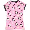 Seven Times Six Nickelodeon Jojo Siwa Girls' Unicorn Glitter nice Ringer T-Shirt Pink - 2 of 4