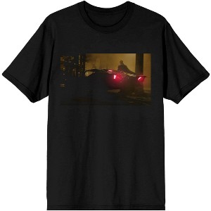 The Batman Movie Batmobile Men's Black T-shirt - 1 of 3