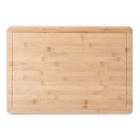 Bambusi Cutting Board Set Of 2 Large Chopping Board With Juice Groove :  Target