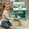 Retro '50s Inspired Oven Realistic Pretend Play Kitchen Appliance