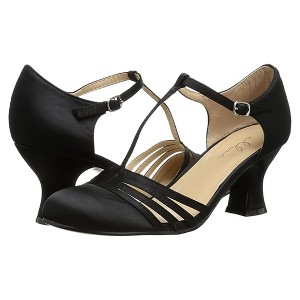 Lucille Womens Black Costume Shoes - 1 of 4