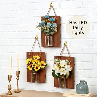 The Lakeside Collection Floral Wall Sconces