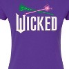 Women's - Wicked - Wand And Broomstick Logo Fitted Graphic T-Shirt - 2 of 2