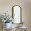 GlasFlength Decorative Wall Mirrors Classic Mirror Wall Mirror Decorative Arched Mirror Vanity Mirror for Living Room, Gold, 15.8"*1.6"*48.8" - 4 of 4