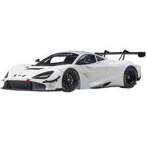 McLaren 720S GT3 Gloss White 1/18 Model Car by Autoart - 1 of 4