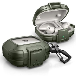 Dexnor for Beats Powerbeats Pro 2 Case with Drop-Proof Lock, Shockproof Rugged Bumper Cases with Carabiner & Keyring & Cleaner Kit - 1 of 1