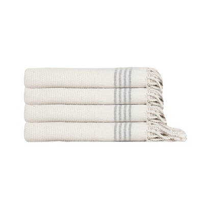 Whisper Weight Natural Turkish Hand / Kitchen Towel Bundle Beige Bundle