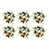 YIYIBYUS Sunflower Candle Ring, 6PCS Candle Ring, Artificial Sunflower Candle Ring - 4 of 4