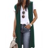Nlife Womens Long Sweater Vests Sleeveless Open Front Cardigan Tunic Vest Long Cardigan Tops Coat for Fall Winter - 2 of 4